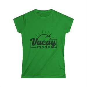 RML Vacay Mode Women’s Softstyle Tee – Summer Vibes, Vacation Shirt, Travel Tee, Casual Wear, Gift for Beach Lover