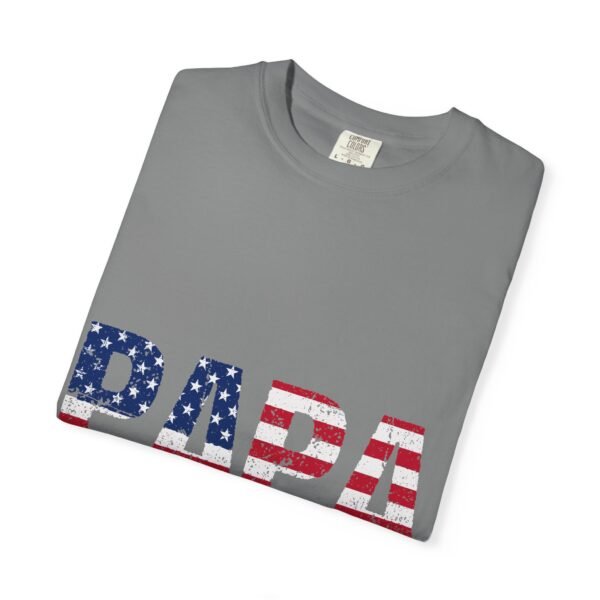 Patriotic Papa T-Shirt, Father's Day Gift, Unisex Tee, Casual Wear, American Flag Shirt, Independence Day Apparel - Image 26