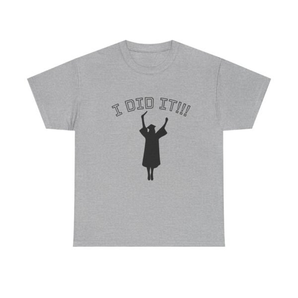 Graduation Celebration Unisex Heavy Cotton Tee, Motivational Tee, Grad Gift, Achievement Shirt, Casual Wear, Graduation Day - Image 14