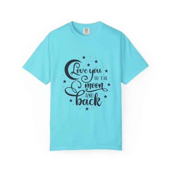 Love You to the Moon and Back Unisex T-Shirt | Cute Gift for Him/Her, Relaxed Fit Tee, Relationship Gift, Gift for Parents, Couple's Shirt - Image 42