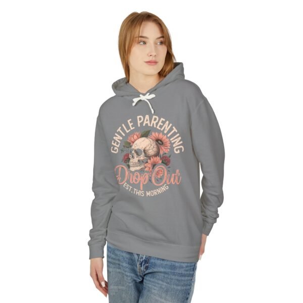 Gentle Parenting Hoodie, Unisex Comfortable Hooded Sweatshirt, Casual Wear, Gift for Moms, Skull Design, Fun and Relaxed Style - Image 6
