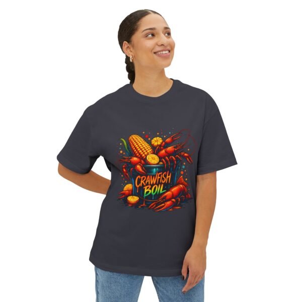 Unisex Oversized Boxy Tee, 100% airlume, ring-spun and combed cotton - Image 23