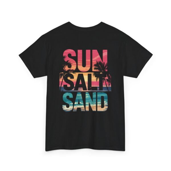 Tropical Beach Tee, Sun Salt Sand T-Shirt, Summer Vibes Shirt, Ocean Lover Apparel, Beach Vacation Clothing, Coastal Gift Idea - Image 14