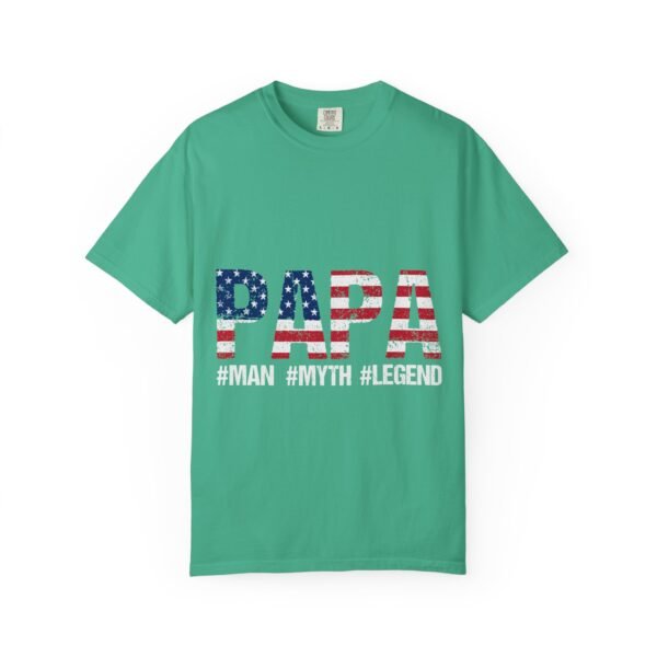 Patriotic Papa T-Shirt, Father's Day Gift, Unisex Tee, Casual Wear, American Flag Shirt, Independence Day Apparel - Image 28