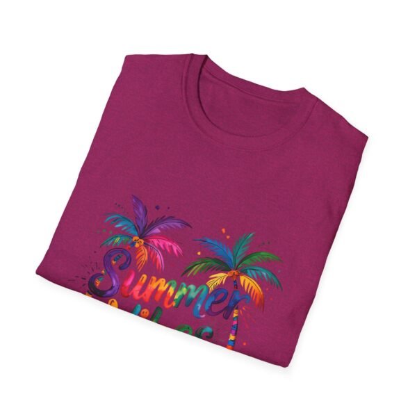 Summer Vibes Unisex Softstyle T-Shirt, Beachwear, Gift for Travelers, Summer Apparel, Tropical T-Shirt, Vacation Tee - Image 22