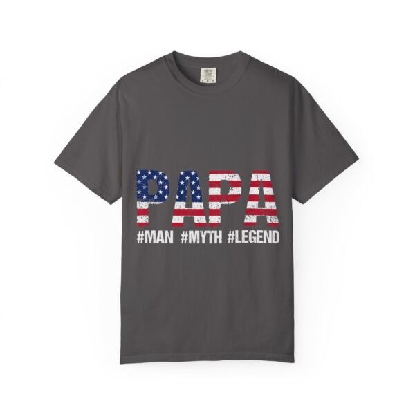 Patriotic Papa T-Shirt, Father's Day Gift, Unisex Tee, Casual Wear, American Flag Shirt, Independence Day Apparel - Image 44