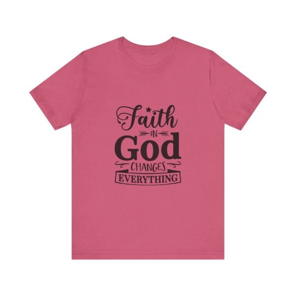 Faith-Inspired Unisex Tee - Motivational Shirt, Religious Apparel, Gift for Believers, Christian T-Shirt, Inspirational Wear - Image 27