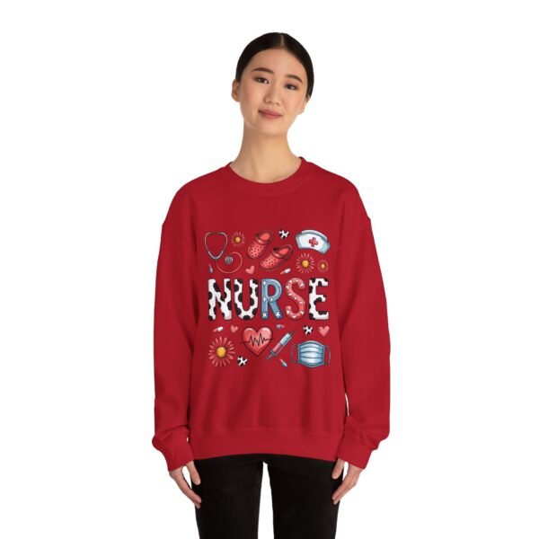 Nurse Sweatshirt, Cozy Crewneck for Healthcare Workers, Great Gift for Nurses, Appreciation Gift, Medical Humor, Comfort Wear - Image 45