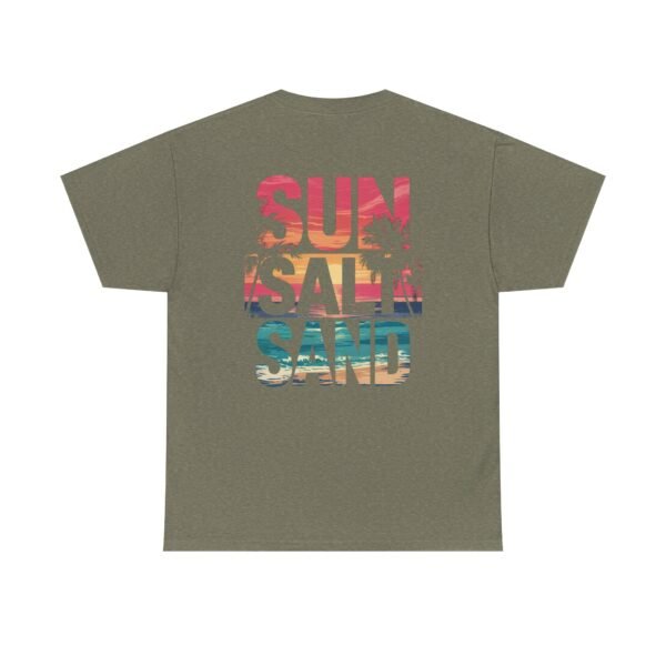 Tropical Beach Tee, Sun Salt Sand T-Shirt, Summer Vibes Shirt, Ocean Lover Apparel, Beach Vacation Clothing, Coastal Gift Idea - Image 16