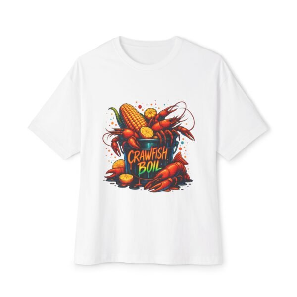 Unisex Oversized Boxy Tee, 100% airlume, ring-spun and combed cotton - Image 6