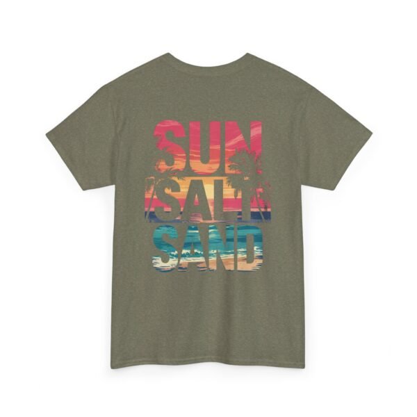 Tropical Beach Tee, Sun Salt Sand T-Shirt, Summer Vibes Shirt, Ocean Lover Apparel, Beach Vacation Clothing, Coastal Gift Idea - Image 18