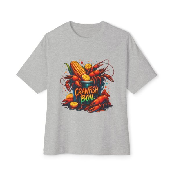 Unisex Oversized Boxy Tee, 100% airlume, ring-spun and combed cotton - Image 29