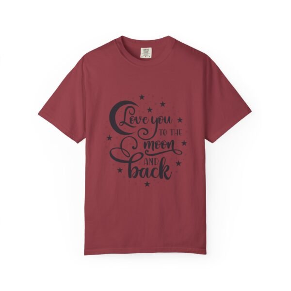 Love You to the Moon and Back Unisex T-Shirt | Cute Gift for Him/Her, Relaxed Fit Tee, Relationship Gift, Gift for Parents, Couple's Shirt - Image 54