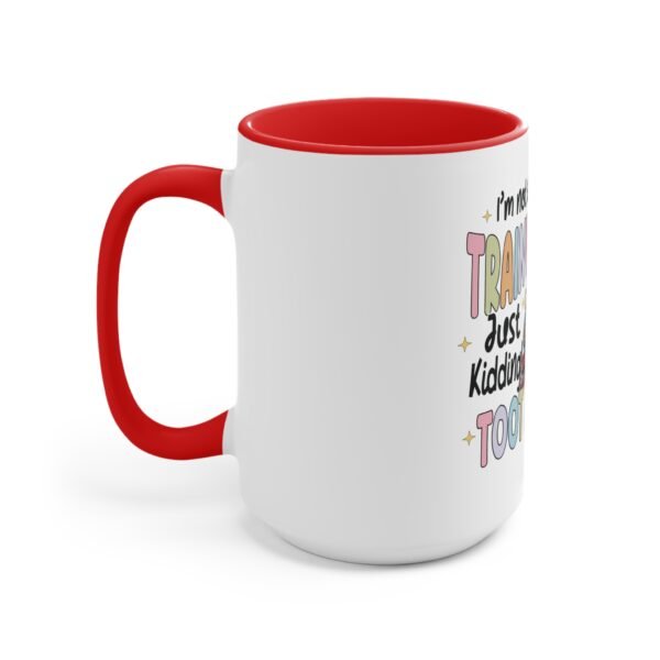 RML Funny Trainwreck Accent Mug | Quirky Gift for Coffee Lovers, Humorous Cup, Fun Birthday Present, Cute Office Mug, Playful Drinkware - Image 22