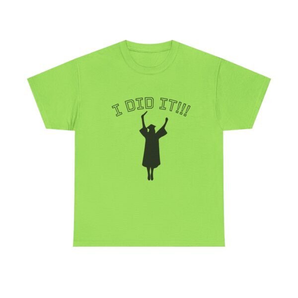 Graduation Celebration Unisex Heavy Cotton Tee, Motivational Tee, Grad Gift, Achievement Shirt, Casual Wear, Graduation Day - Image 34