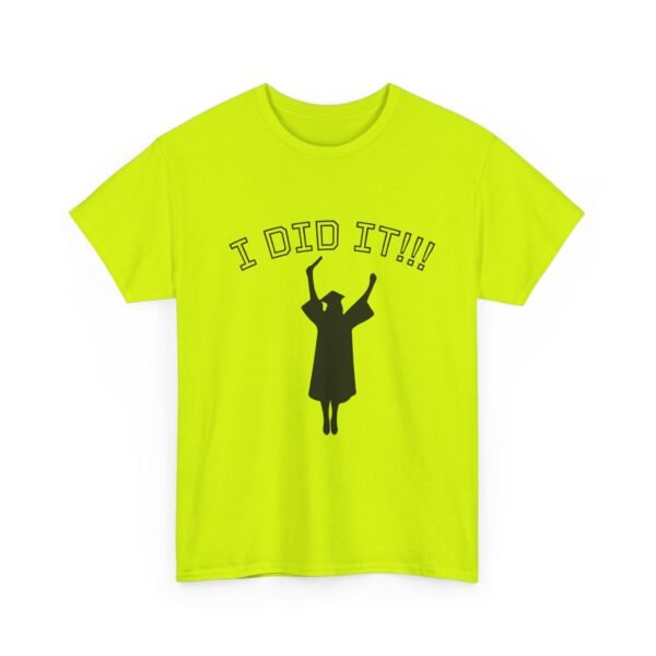 Graduation Celebration Unisex Heavy Cotton Tee, Motivational Tee, Grad Gift, Achievement Shirt, Casual Wear, Graduation Day - Image 32
