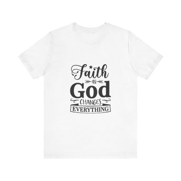 Faith-Inspired Unisex Tee - Motivational Shirt, Religious Apparel, Gift for Believers, Christian T-Shirt, Inspirational Wear - Image 7