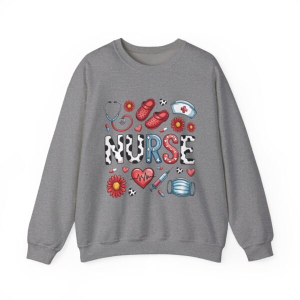 Nurse Sweatshirt, Cozy Crewneck for Healthcare Workers, Great Gift for Nurses, Appreciation Gift, Medical Humor, Comfort Wear - Image 14
