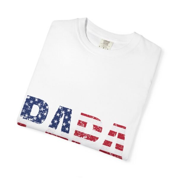 Patriotic Papa T-Shirt, Father's Day Gift, Unisex Tee, Casual Wear, American Flag Shirt, Independence Day Apparel - Image 7