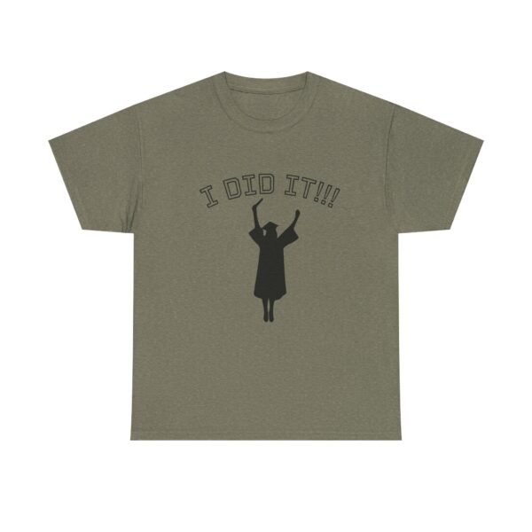 Graduation Celebration Unisex Heavy Cotton Tee, Motivational Tee, Grad Gift, Achievement Shirt, Casual Wear, Graduation Day - Image 26