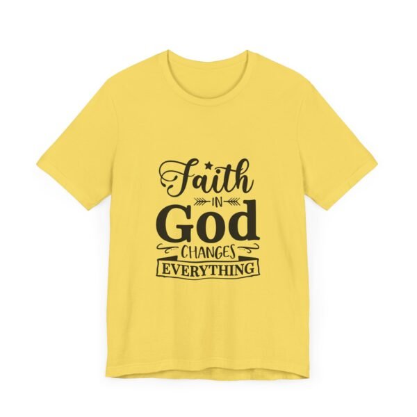 Faith-Inspired Unisex Tee - Motivational Shirt, Religious Apparel, Gift for Believers, Christian T-Shirt, Inspirational Wear - Image 25