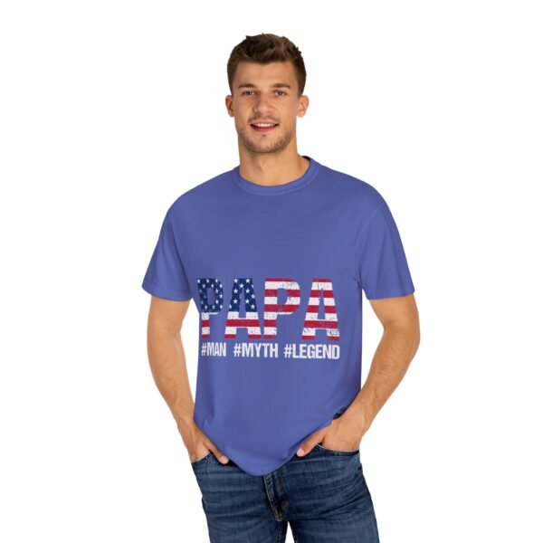 Patriotic Papa T-Shirt, Father's Day Gift, Unisex Tee, Casual Wear, American Flag Shirt, Independence Day Apparel - Image 39