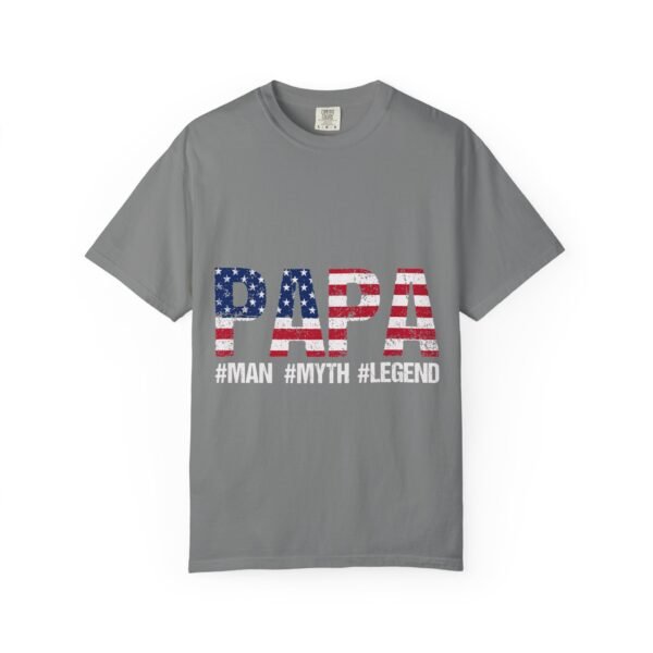 Patriotic Papa T-Shirt, Father's Day Gift, Unisex Tee, Casual Wear, American Flag Shirt, Independence Day Apparel - Image 24