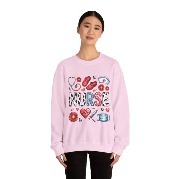 Nurse Sweatshirt, Cozy Crewneck for Healthcare Workers, Great Gift for Nurses, Appreciation Gift, Medical Humor, Comfort Wear - Image 37