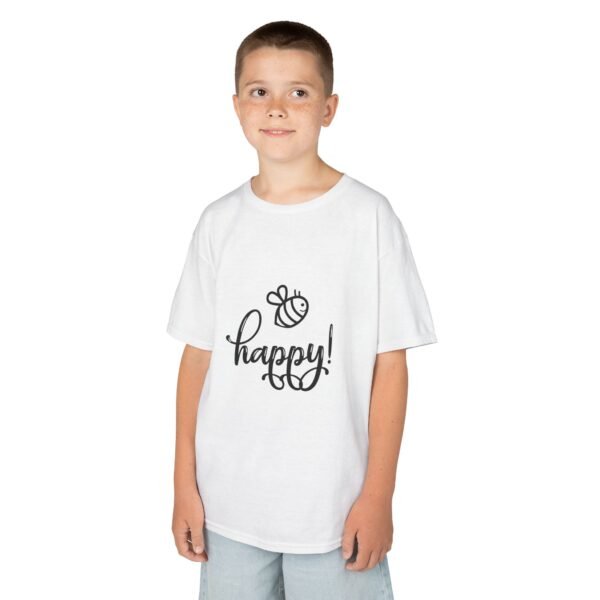 Kids Happy Bee Tee | Cute Kids T-Shirt | Bee-Themed Gift | Birthday Apparel | Summer Outfit | Children's Clothing | Fun Shirt - Image 10