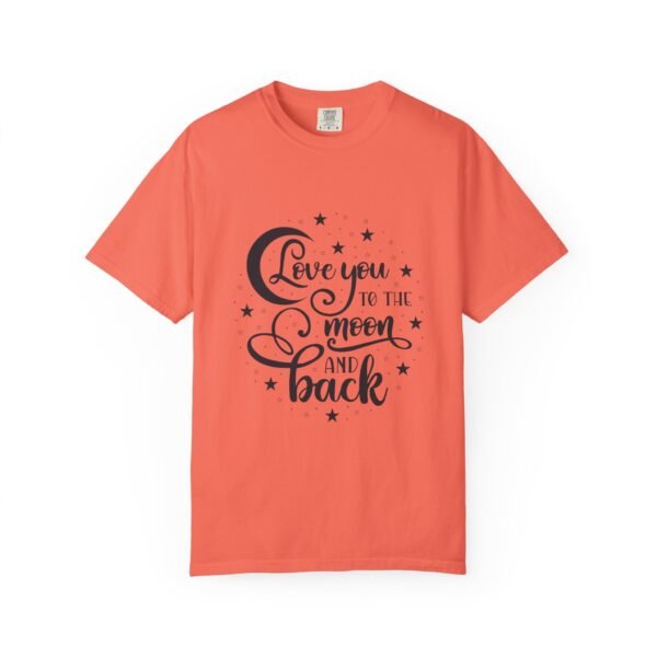 Love You to the Moon and Back Unisex T-Shirt | Cute Gift for Him/Her, Relaxed Fit Tee, Relationship Gift, Gift for Parents, Couple's Shirt - Image 13