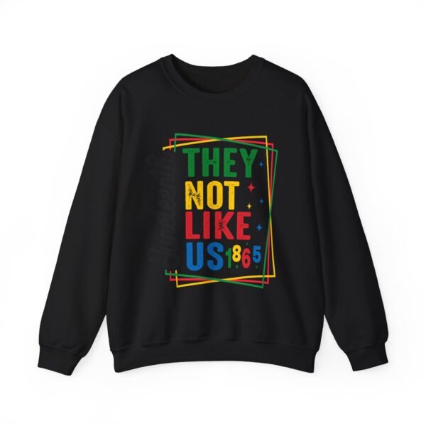 Juneteenth Celebration Crewneck Sweatshirt, Unisex Heavy Blend, Affirmation Apparel, Comfortable Gift, Equality Awareness, Black History