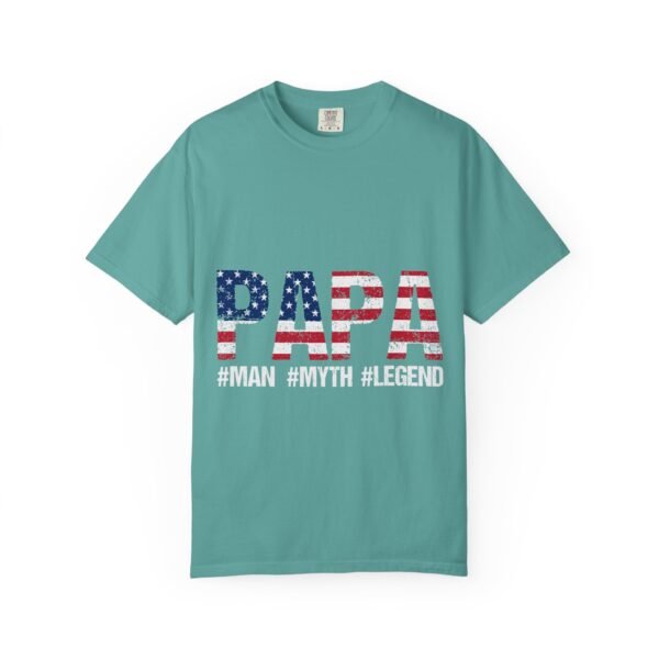 Patriotic Papa T-Shirt, Father's Day Gift, Unisex Tee, Casual Wear, American Flag Shirt, Independence Day Apparel - Image 32
