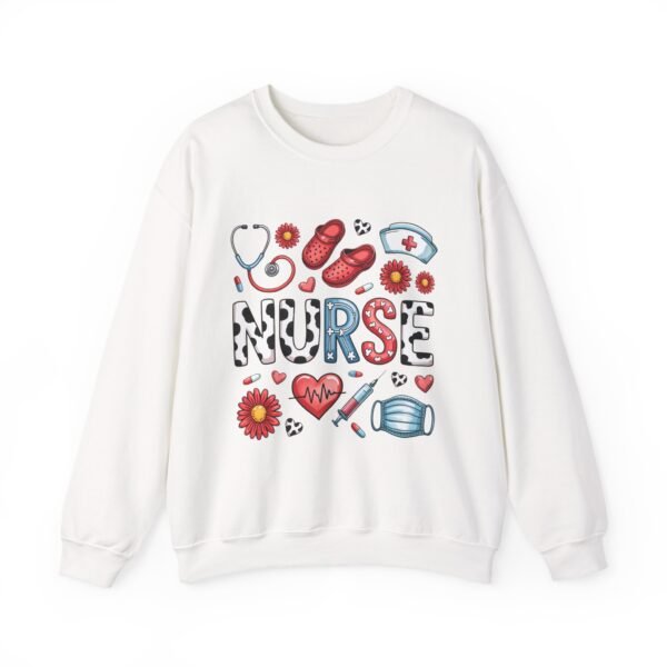 Nurse Sweatshirt, Cozy Crewneck for Healthcare Workers, Great Gift for Nurses, Appreciation Gift, Medical Humor, Comfort Wear - Image 5