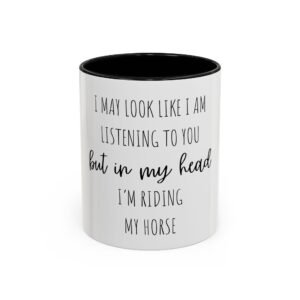 Equestrian Coffee Mug, Horse Lover Gift, Funny Mug, Horse Riding Cup, Gift for Horse Owners