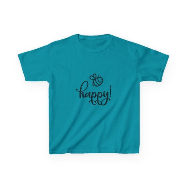 Kids Happy Bee Tee | Cute Kids T-Shirt | Bee-Themed Gift | Birthday Apparel | Summer Outfit | Children's Clothing | Fun Shirt - Image 23
