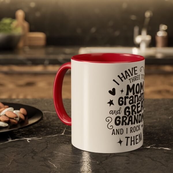 RML Colorful Grandma Mugs | I Have Three Titles | Perfect Gift for Mothers Day, Birthdays, or Just Because | Fun Drinkware - Image 42