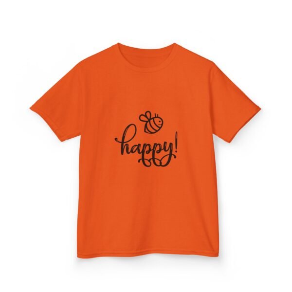 Kids Happy Bee Tee | Cute Kids T-Shirt | Bee-Themed Gift | Birthday Apparel | Summer Outfit | Children's Clothing | Fun Shirt - Image 17