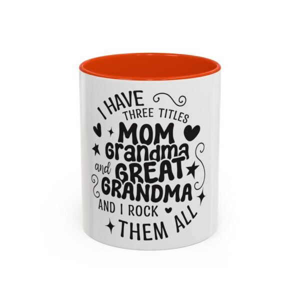 RML Colorful Grandma Mugs | I Have Three Titles | Perfect Gift for Mothers Day, Birthdays, or Just Because | Fun Drinkware - Image 29