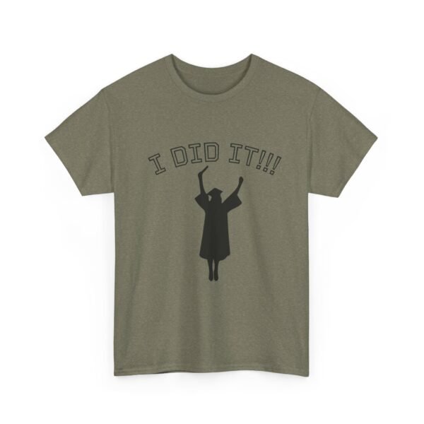 Graduation Celebration Unisex Heavy Cotton Tee, Motivational Tee, Grad Gift, Achievement Shirt, Casual Wear, Graduation Day - Image 28