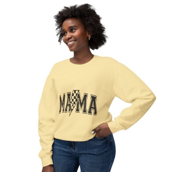 Mama Lightning Bolt Crewneck Sweatshirt - Perfect Gift for Moms, Casual Wear, Family Gatherings, Cozy Outfits, Mother's Day - Image 11
