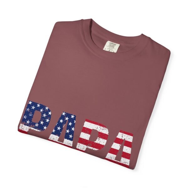 Patriotic Papa T-Shirt, Father's Day Gift, Unisex Tee, Casual Wear, American Flag Shirt, Independence Day Apparel - Image 18