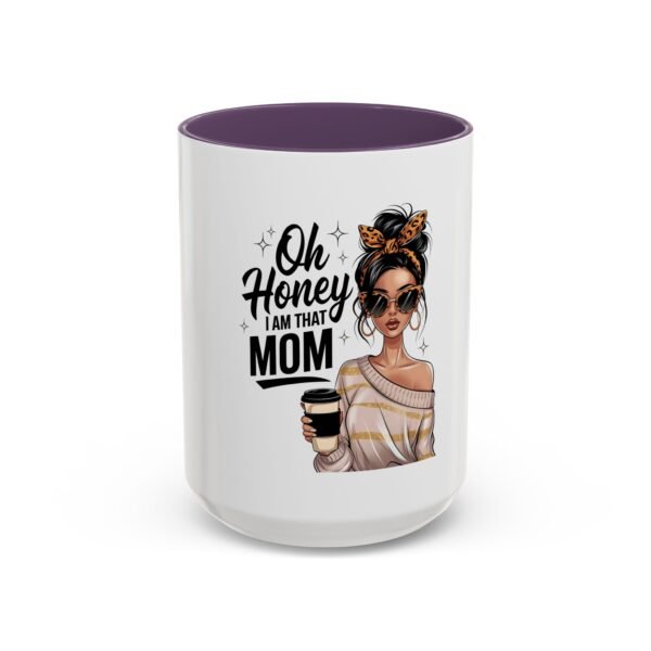 RML Oh Honey, I Am That Mom Accent Coffee Mug – Cute Gift for Moms, Funny Coffee Mug, Mother's Day Gift, Unique Cup, Stylish Drinkware - Image 55
