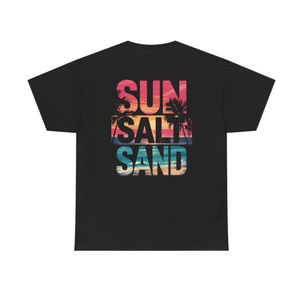 Tropical Beach Tee, Sun Salt Sand T-Shirt, Summer Vibes Shirt, Ocean Lover Apparel, Beach Vacation Clothing, Coastal Gift Idea - Image 12