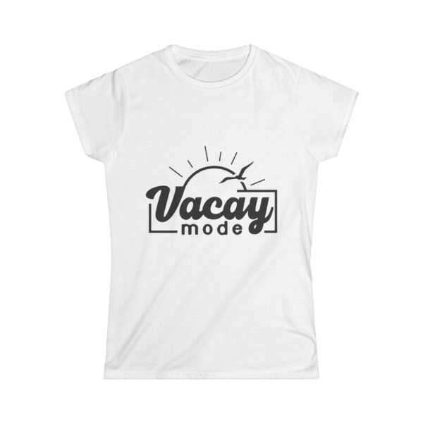 RML Vacay Mode Women's Softstyle Tee - Summer Vibes, Vacation Shirt, Travel Tee, Casual Wear, Gift for Beach Lover - Image 4
