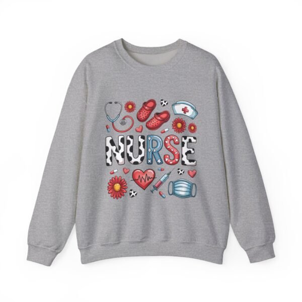 Nurse Sweatshirt, Cozy Crewneck for Healthcare Workers, Great Gift for Nurses, Appreciation Gift, Medical Humor, Comfort Wear - Image 9