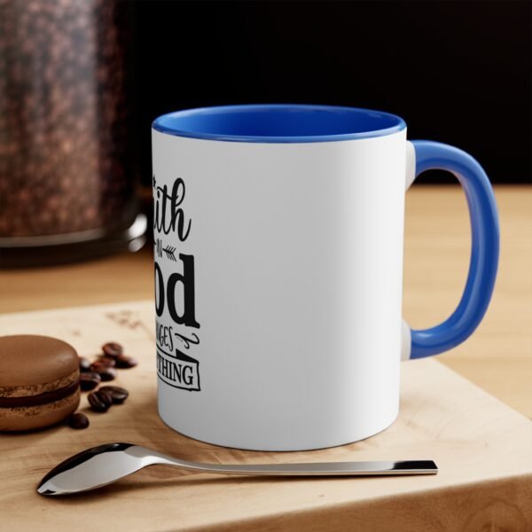 Faith in God Accent Mug - Inspirational Cup for Morning Coffee, Gifts for Believers, Christian Home Decor, Faith-Based Drinkware - Image 4
