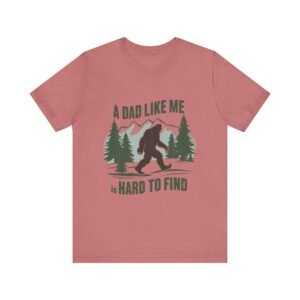 Funny Bigfoot Dad T-Shirt, Perfect for Father’s Day Gifts, Outdoor Enthusiasts, Casual Wear, Family Gatherings, Adventure Lovers