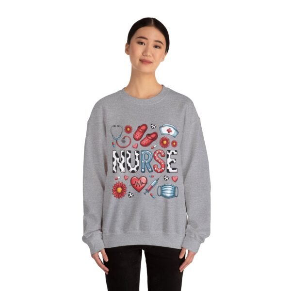 Nurse Sweatshirt, Cozy Crewneck for Healthcare Workers, Great Gift for Nurses, Appreciation Gift, Medical Humor, Comfort Wear - Image 12