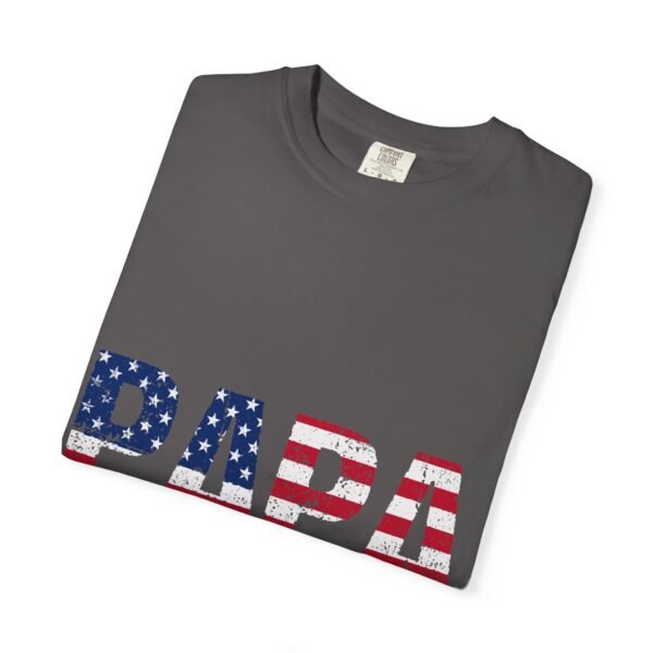 Patriotic Papa T-Shirt, Father's Day Gift, Unisex Tee, Casual Wear, American Flag Shirt, Independence Day Apparel - Image 46
