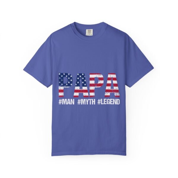 Patriotic Papa T-Shirt, Father's Day Gift, Unisex Tee, Casual Wear, American Flag Shirt, Independence Day Apparel - Image 36